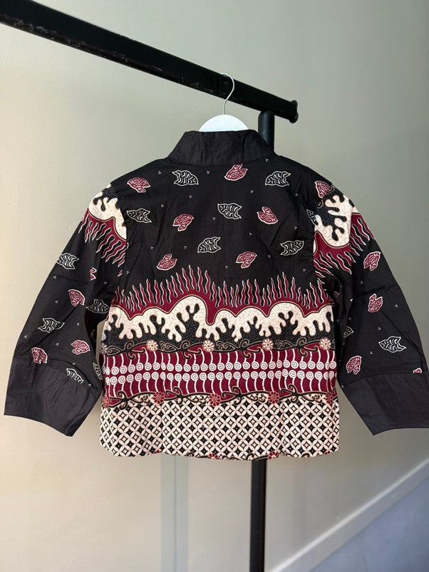 Bamboe Bali Jack Donker Blauw / Rood Vuur