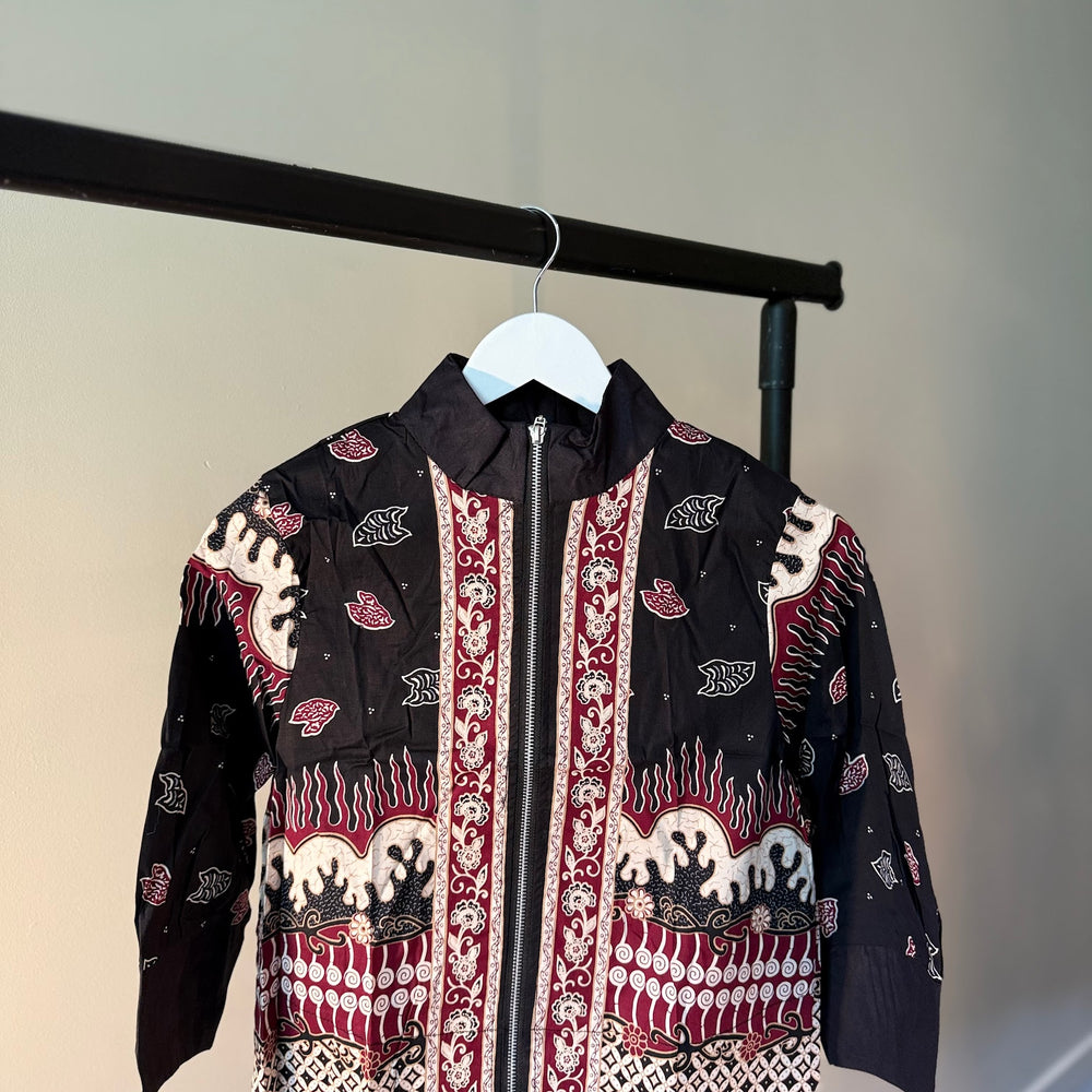 Bamboe Bali Jack Donker Blauw / Rood Vuur
