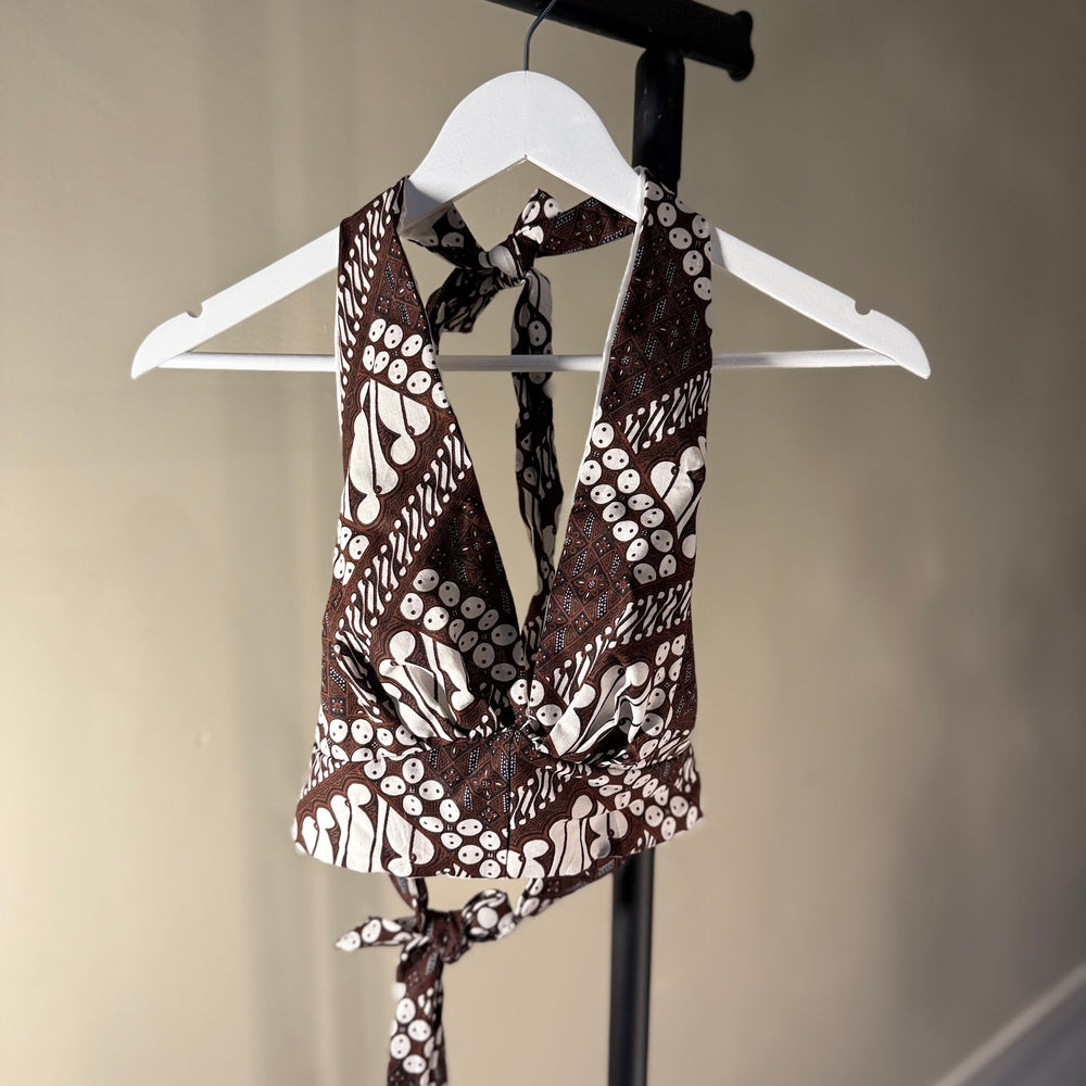 Summer Halter Top Original Batik