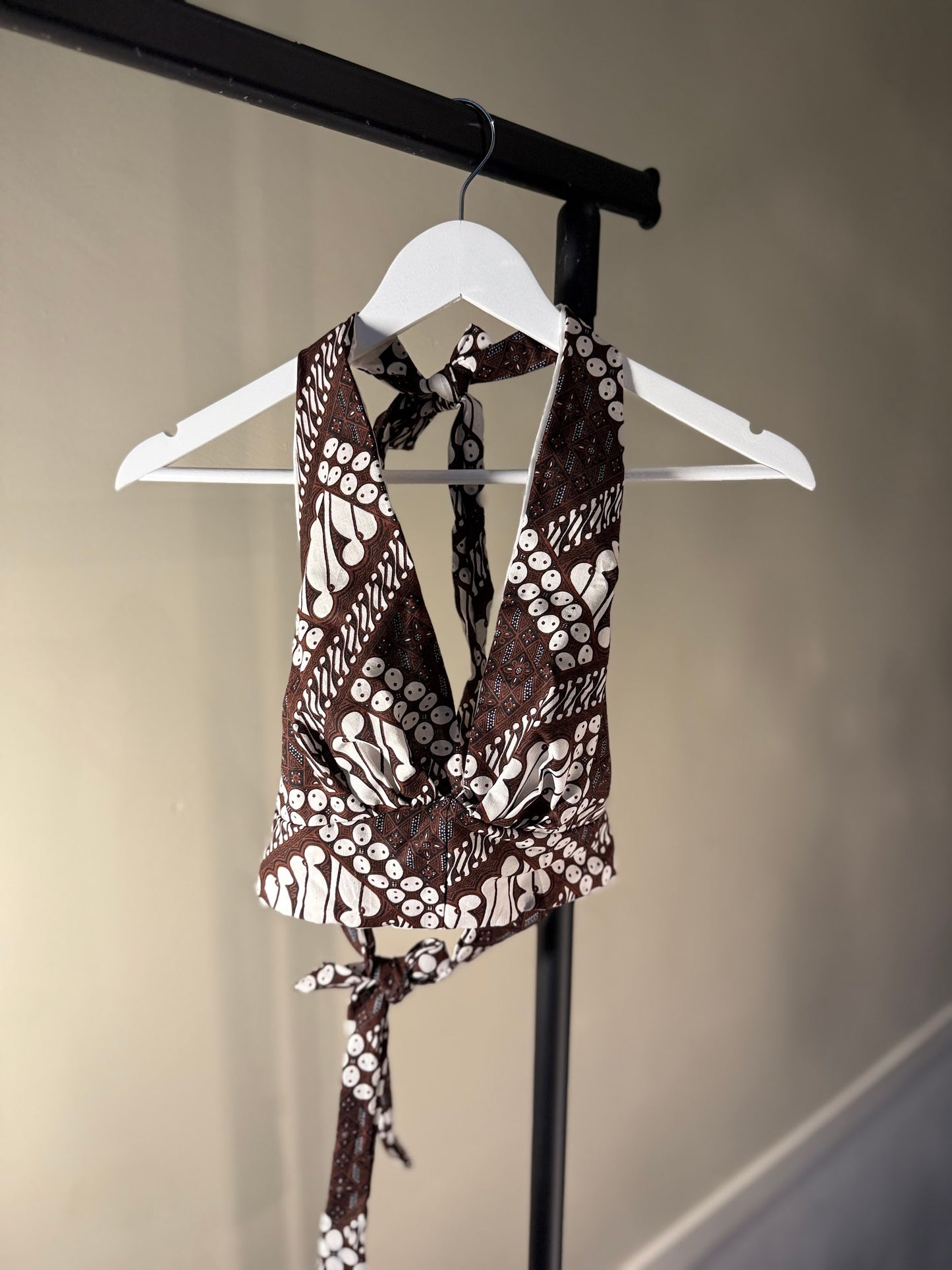 Summer Halter Top Original Batik